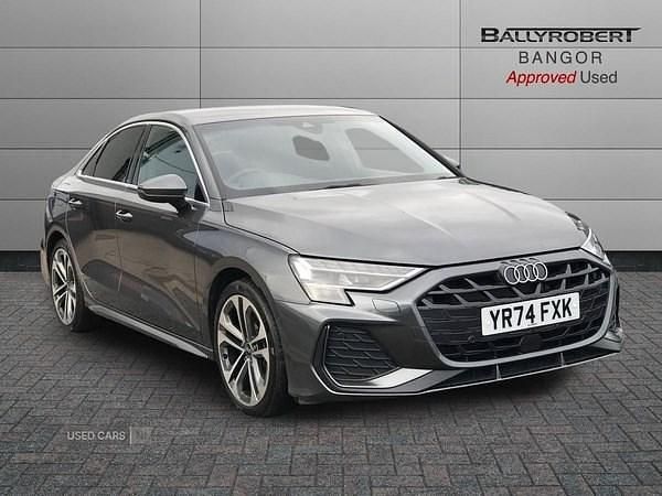 Used Audi A3 S-Line 148 HP (108 kW) 2024 Grey Sedan