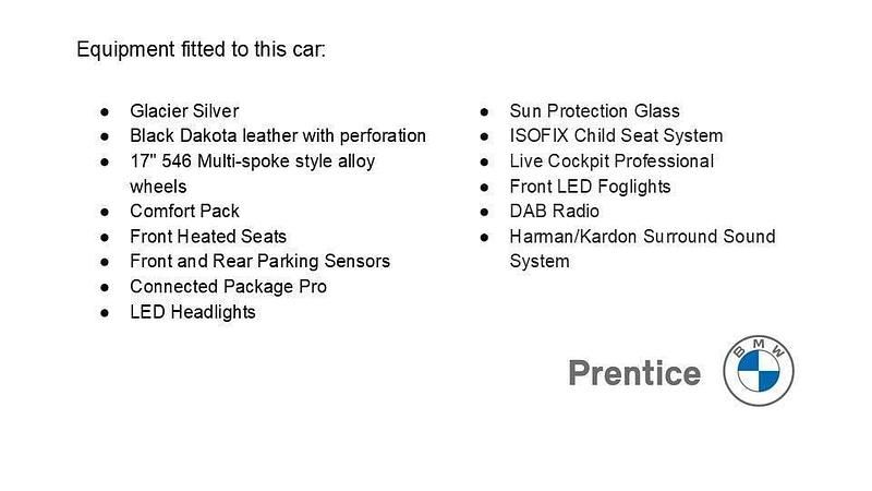 Used BMW 118 Comfort Edition 138 HP (101 kW) 2020 Silver Hatchback