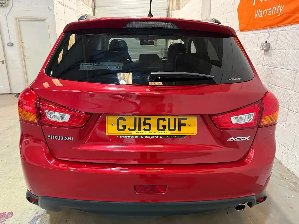 Used Mitsubishi ASX 2015 Red SUV