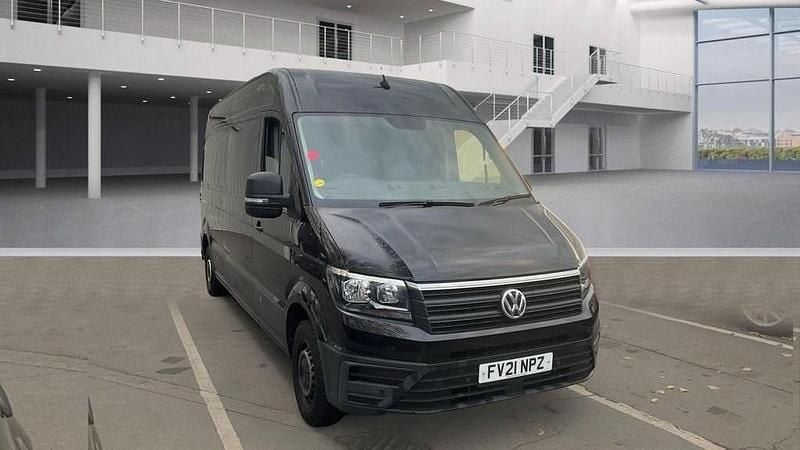 Black Used 2021 VW Crafter Trendline Van | £18,489 (Fair price) - Image 1/4