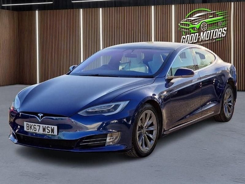 Used Tesla Model S 241 kW (328 HP) 2017 Blue Hatchback