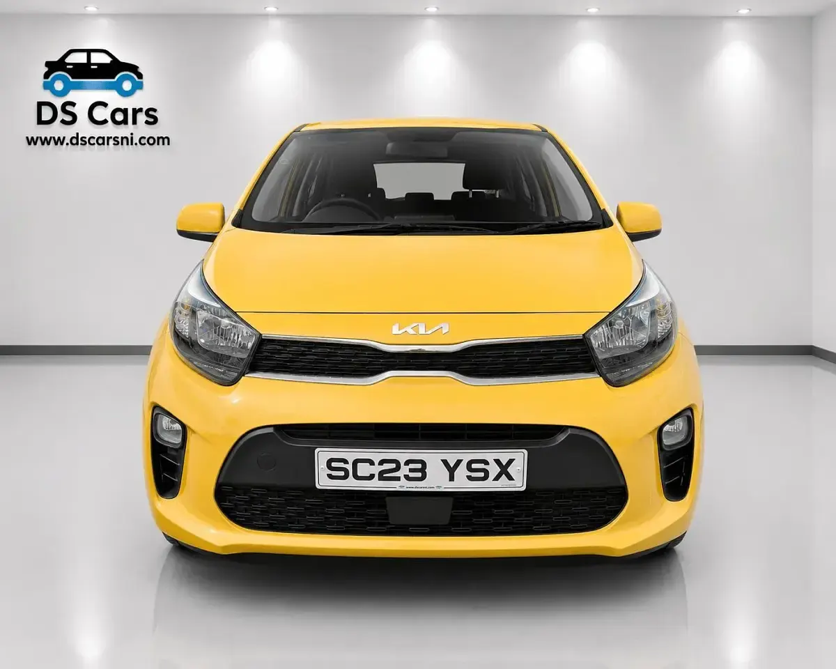 Used Kia Picanto 2023 Yellow Hatchback