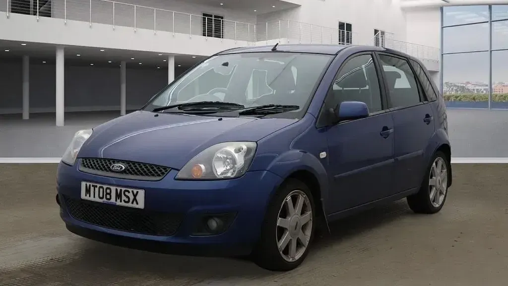 Used Ford Fiesta Zetec 79 HP (58 kW) 2008 Blue Hatchback