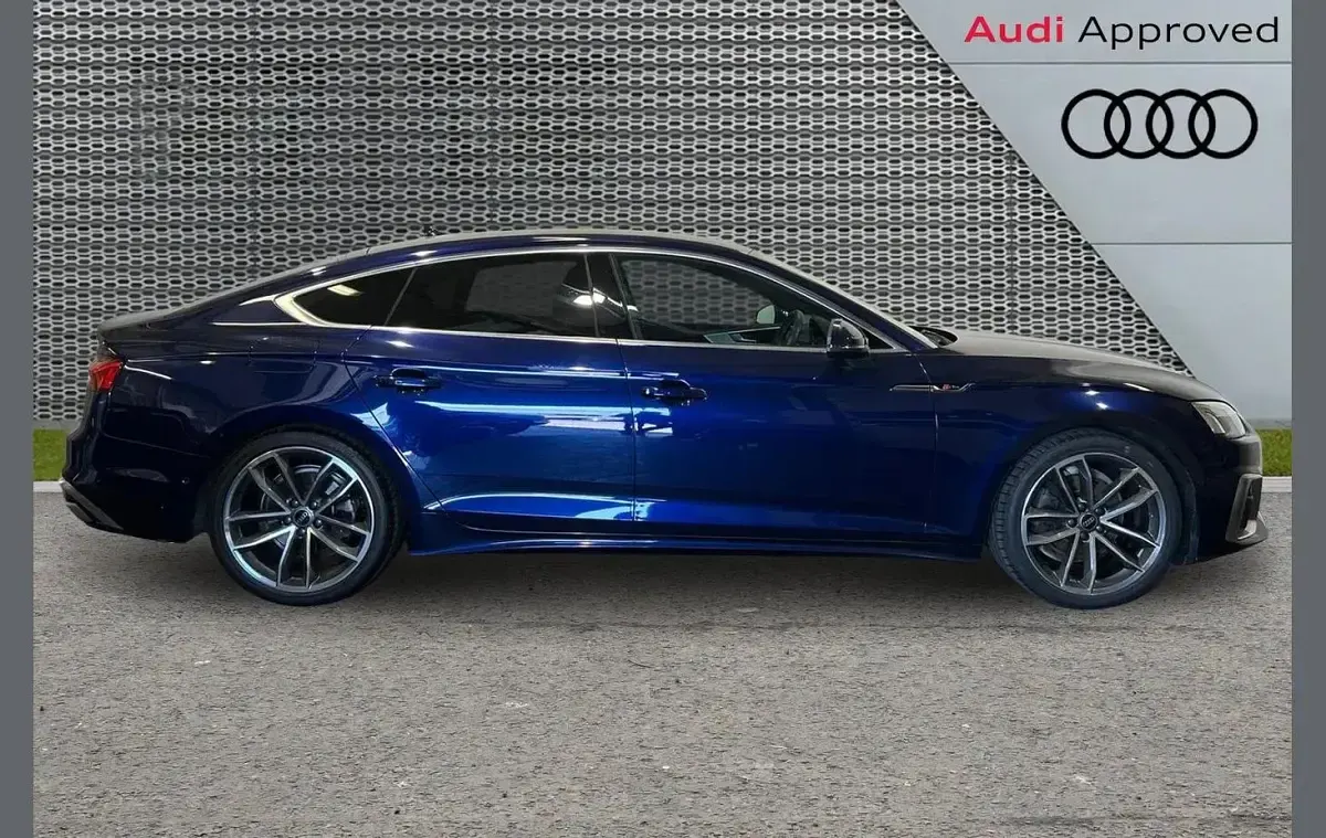 Used Audi A5 Sportback S-Line 148 HP (108 kW) 2024 Blue Hatchback