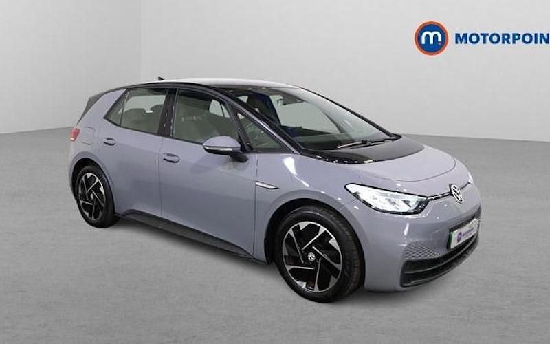 Used VW ID.3 Pure 110 kW (150 HP) 2021 Grey Hatchback