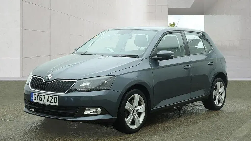 Used Skoda Fabia SE L 110 HP (80 kW) 2017 Grey Hatchback