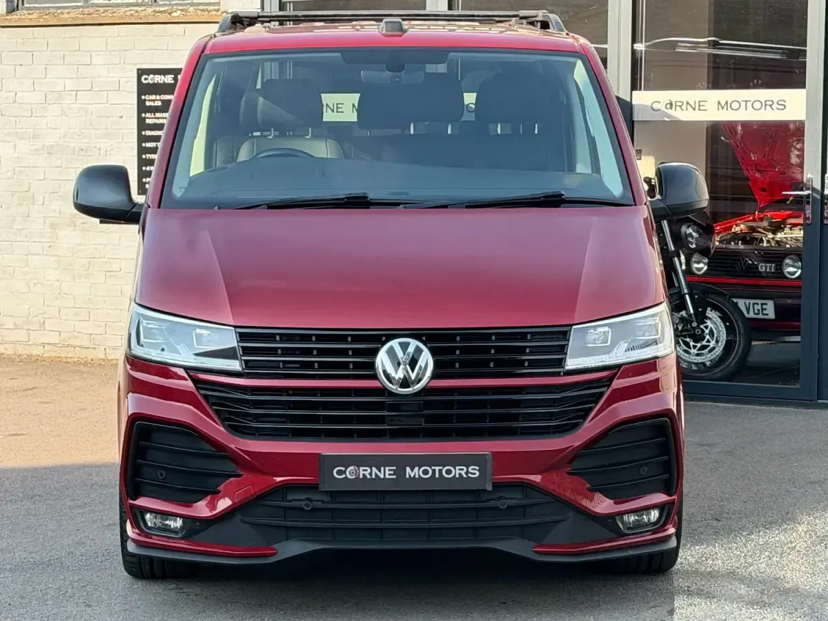 Used VW T6.1 Sportline 204 HP (150 kW) 2023 Red Van