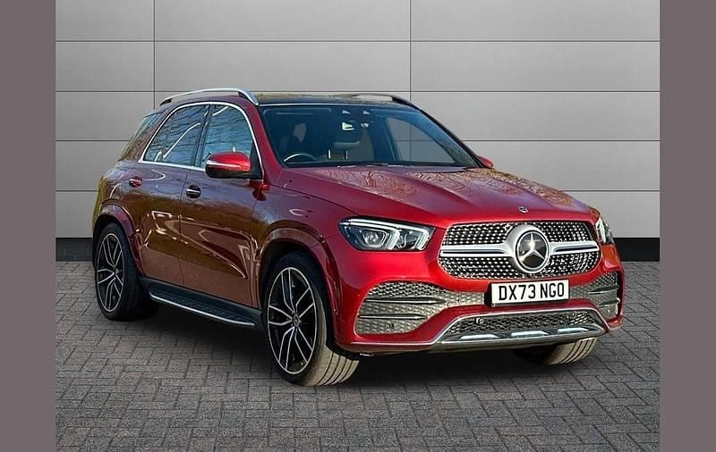 Used Mercedes GLE450 AMG AMG line 362 HP (266 kW) 2023 Red SUV