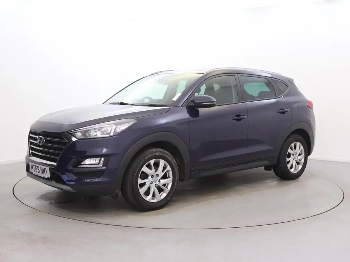 Gebraucht Hyundai Tucson SE 177 PS (130 kW) 2018 Blau SUV