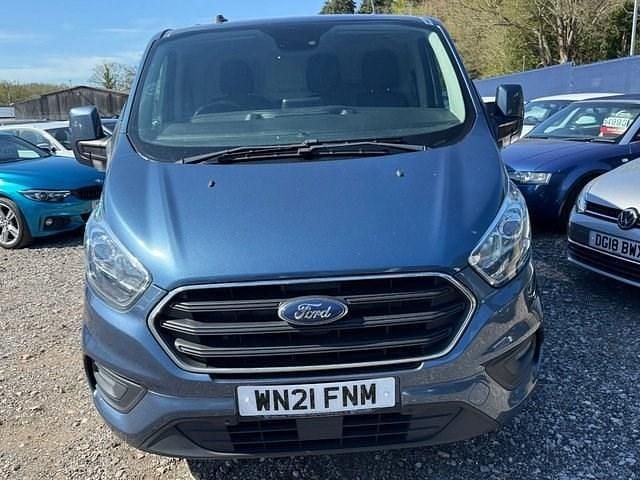 Used Ford Transit Custom Limited 130 HP (95 kW) 2021 Blue Van