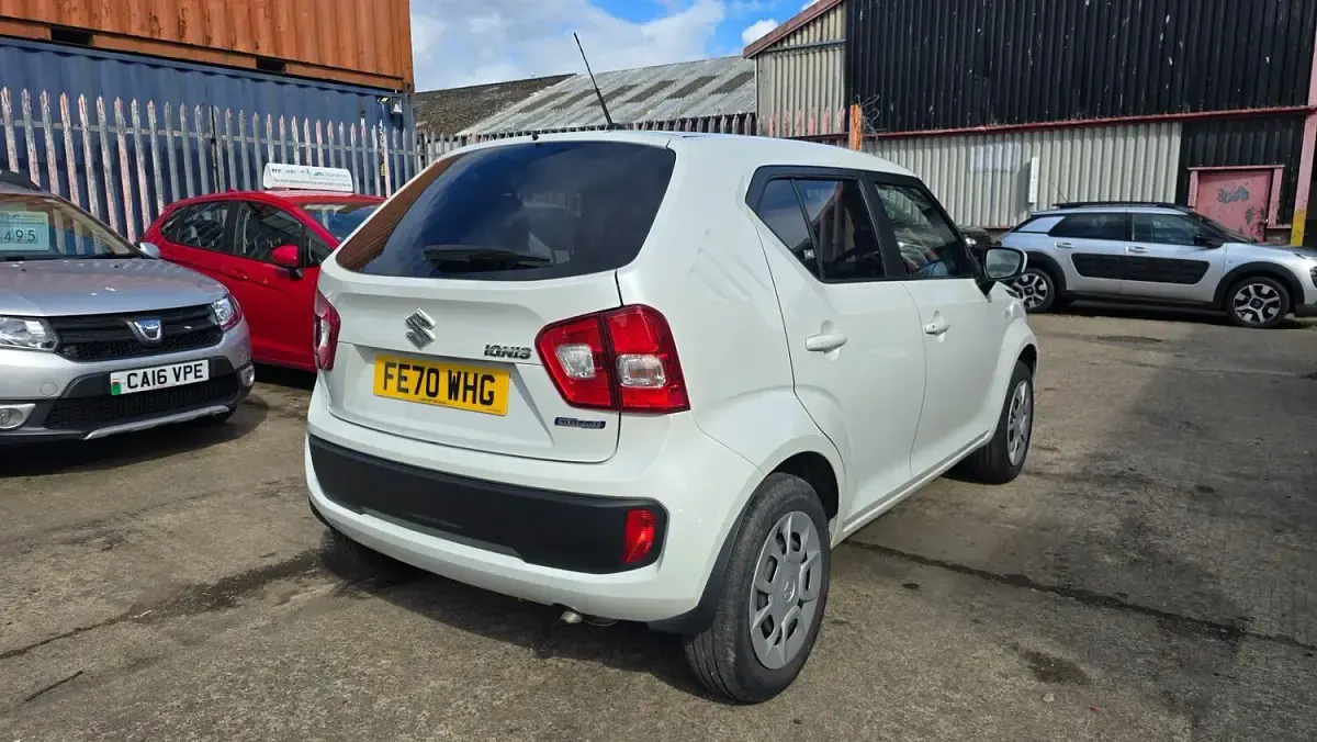 Used Suzuki Ignis SZ3 83 HP (61 kW) 2020 White SUV