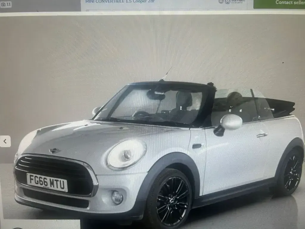 Used Mini Cooper Cabriolet 2016 Silver Cabriolet
