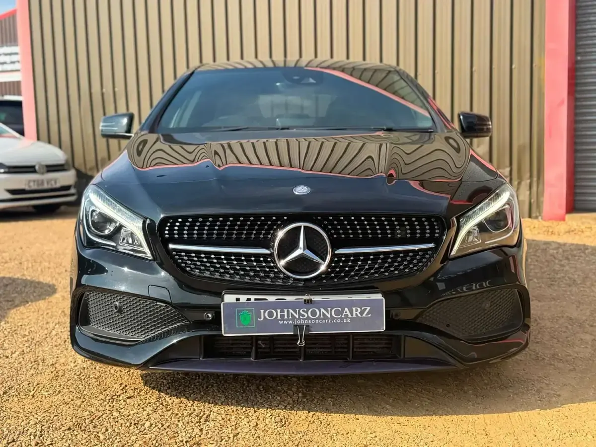 Used Mercedes CLA200 AMG line 2016 Black Coupe