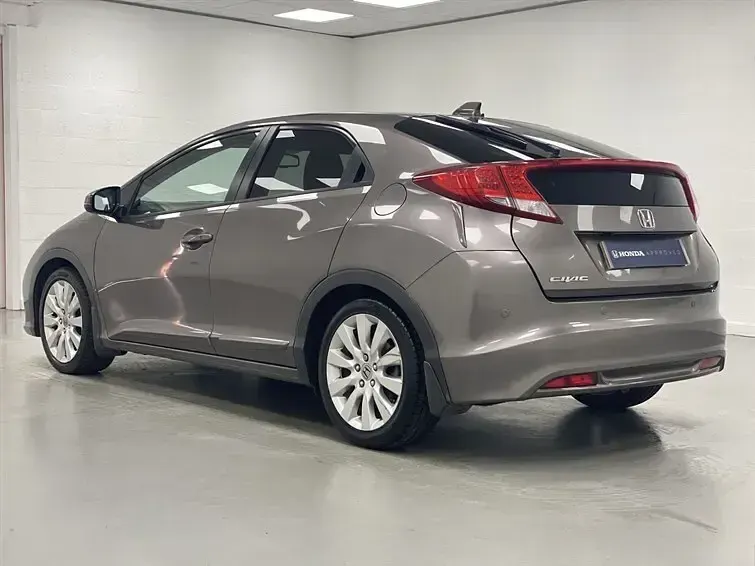 Used Honda Civic EX 2014 Brown Hatchback
