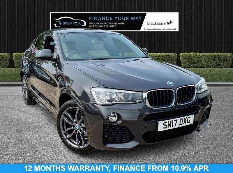 Grey Used 2017 BMW X4 M Sport SUV | £13,895 (Fair price) - Image 1/4
