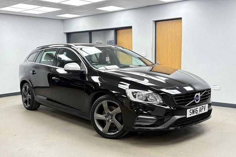 Black Used 2016 Volvo V60 R-Design Estate | £11,979 (A bit pricey) - Image 1/1