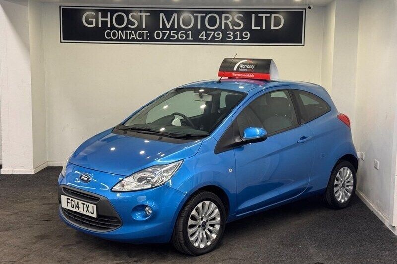 Blue Used 2014 Ford Ka Zetec Hatchback | £3,995 (Good price) - Image 1/1