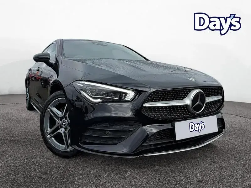 Used Mercedes CLA250e Shooting Brake AMG line 218 HP (160 kW) 2021 Black Estate