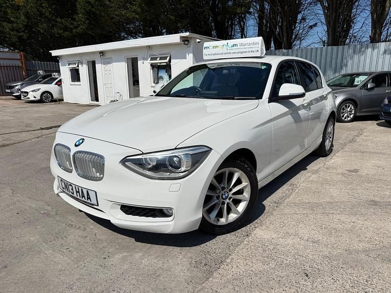 Used BMW 116 Sport Line 2025 White Hatchback