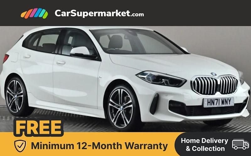 White Used 2021 BMW 118 M Sport Hatchback | £19,697 (Fair price) - Image 1/4