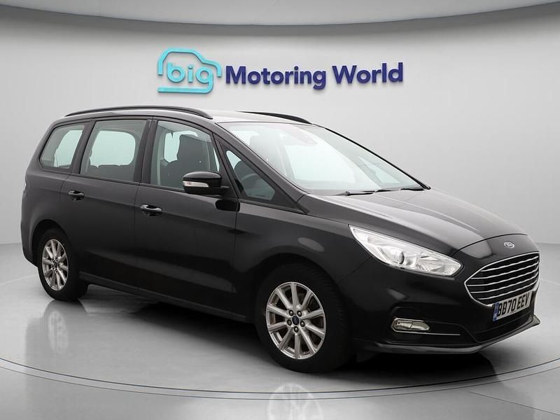 Black Used 2021 Ford Galaxy Zetec MPV | £14,200 (Good price) - Image 1/4