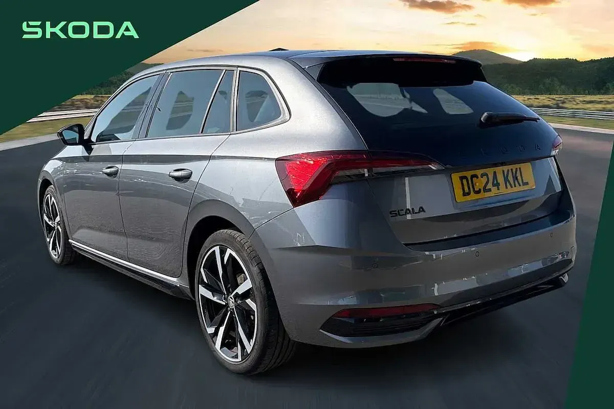 Used Skoda Scala Monte Carlo 85 HP (62 kW) 2024 Graphite grey metallic Hatchback