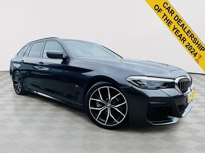 Grey Used 2021 BMW 520 M Sport Estate | £27,000 (Fair price) - Image 1/4