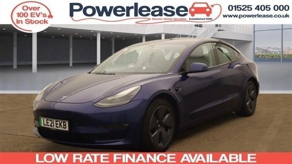 Blue Used 2021 Tesla Model 3 Long Range Sedan | £21,444 (Good price) - Image 1/4