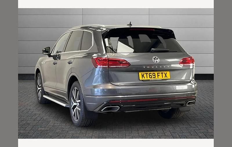 Used VW Touareg R-line 286 HP (210 kW) 2019 Silicon grey SUV