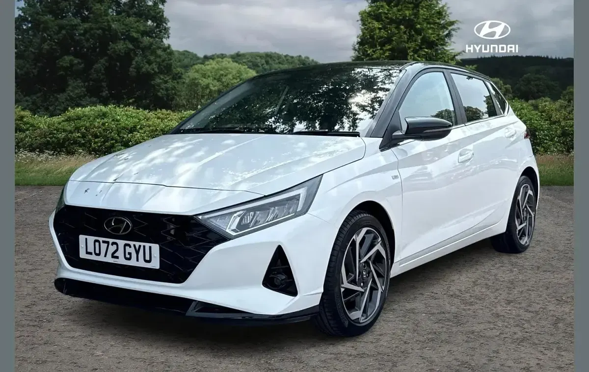 Used Hyundai i20 Ultimate 99 HP (72 kW) 2023 White Hatchback