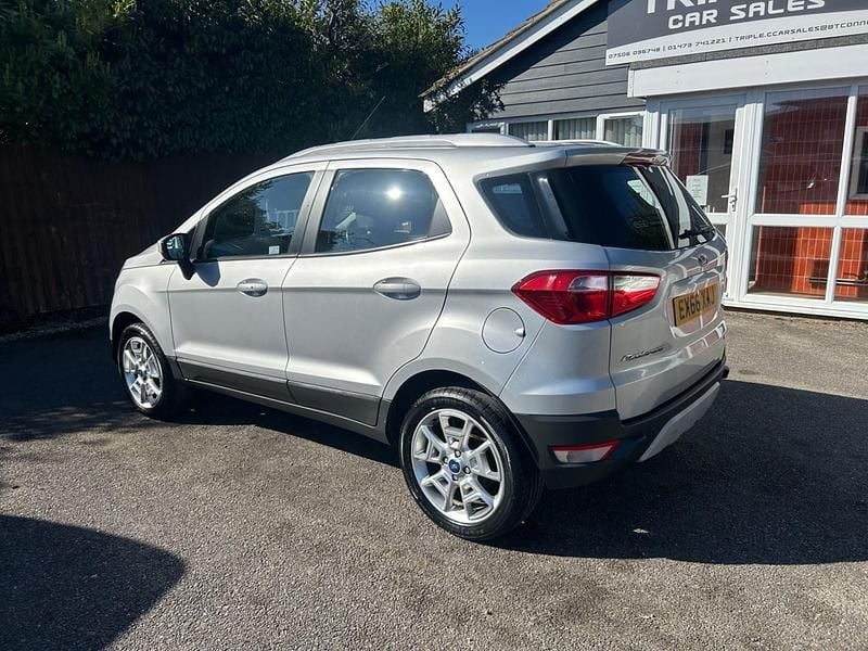 Used Ford Ecosport Titanium 125 HP (91 kW) 2016 Silver SUV
