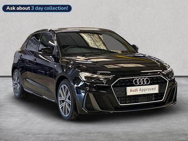 Black New 2025 Audi A1 S-Line Hatchback | £25,499 (Fair price) - Image 1/4