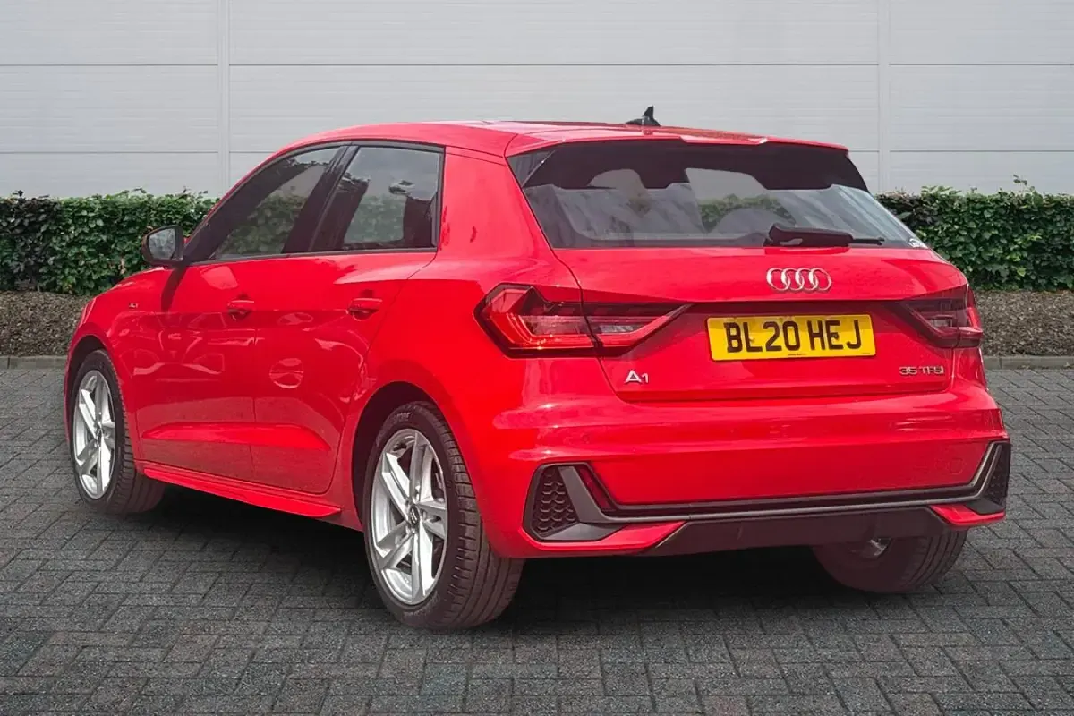 Used Audi A1 S-Line 150 HP (110 kW) 2020 Red SUV