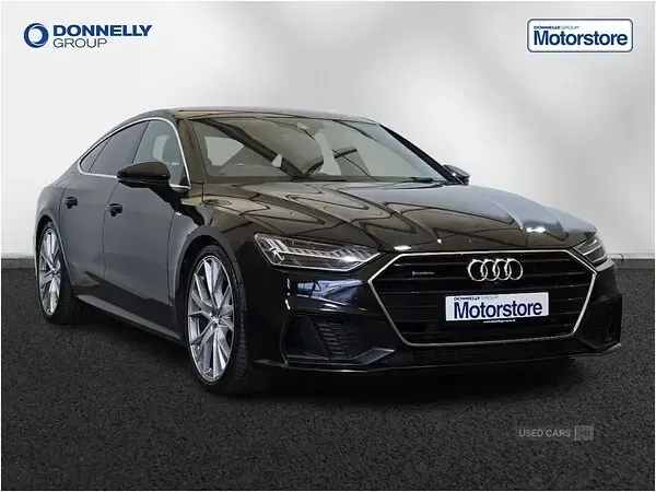 Used Audi A7 S-Line 2019 Black Hatchback