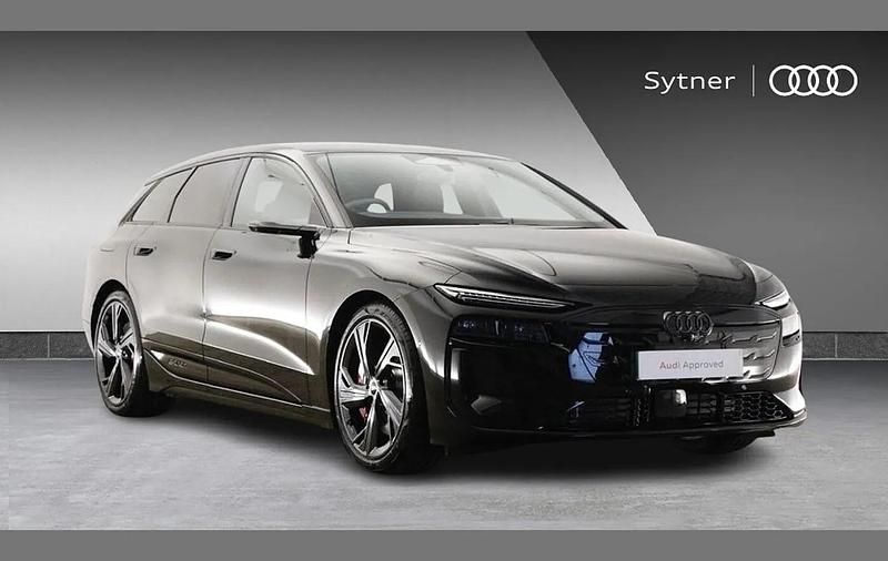 Black Used 2025 Audi A6 e-tron Comfort Estate | £66,000 - Image 1/4