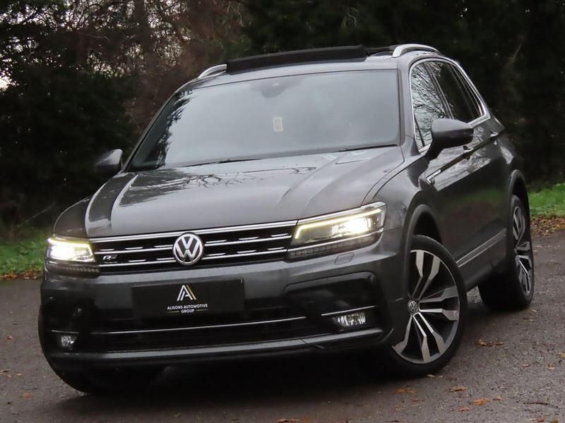 Grey Used 2017 VW Tiguan R-line SUV | £14,494 (Fair price) - Image 1/4