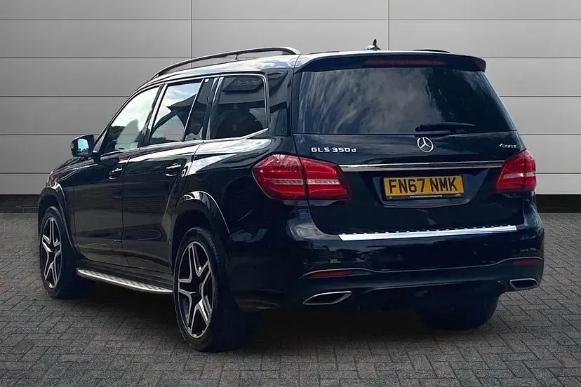 Used Mercedes GLS350 AMG line 254 HP (186 kW) 2017 Black SUV