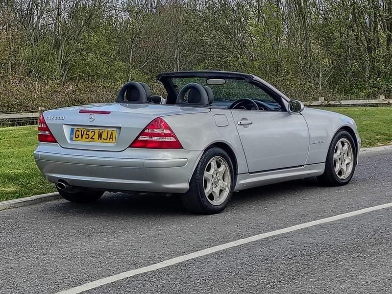 Used Mercedes SLK230 2002 Silver Cabriolet