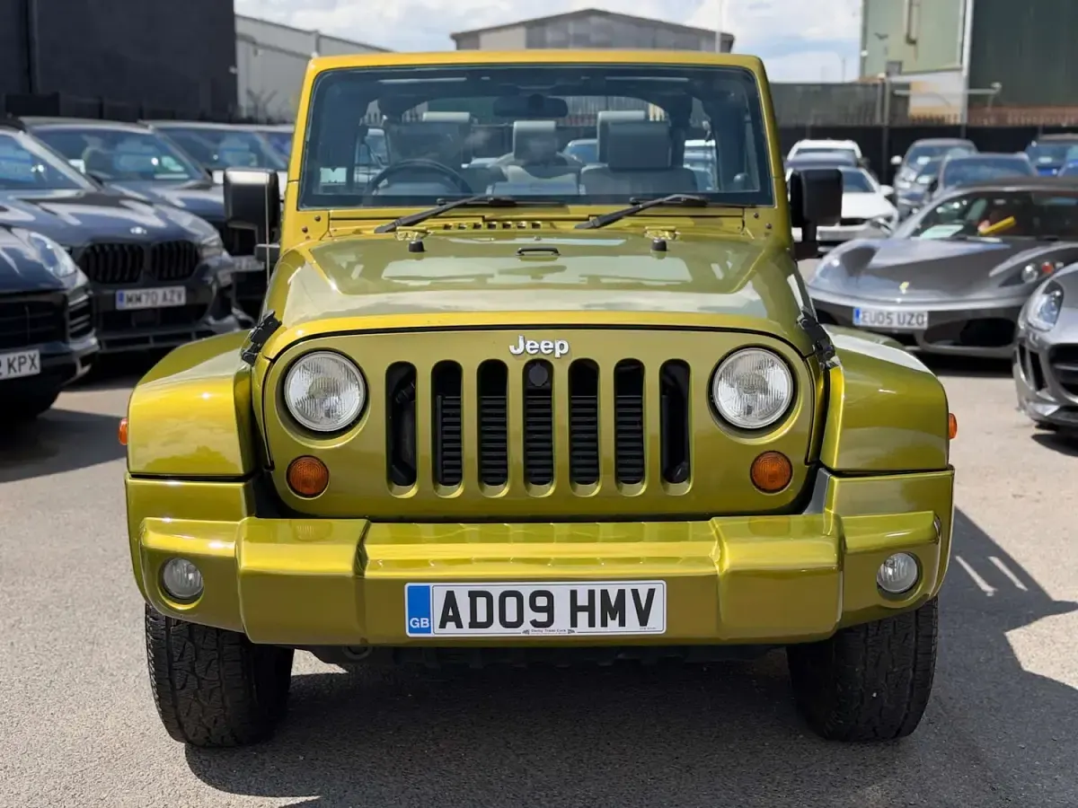 Used Jeep Wrangler Sahara 2009 Green SUV