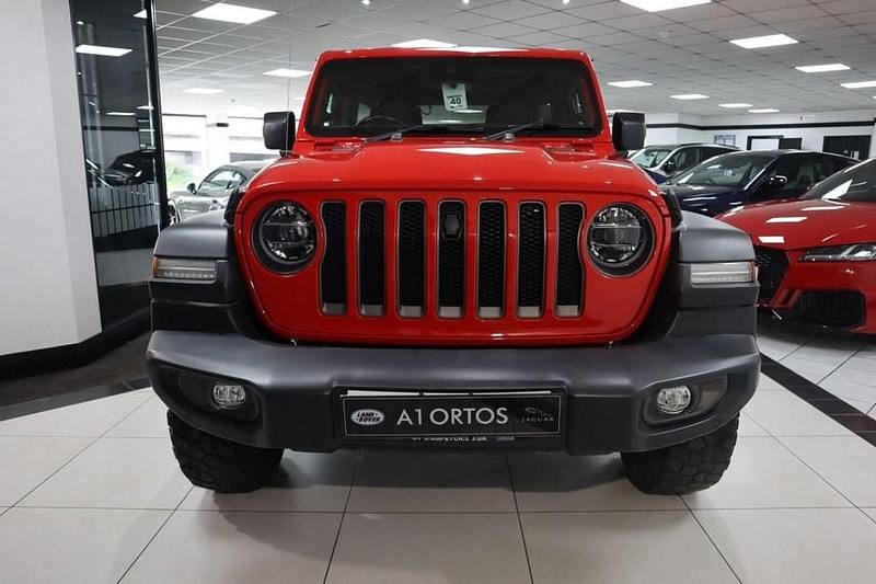 Used Jeep Wrangler Rubicon 272 HP (200 kW) 2021 Red SUV