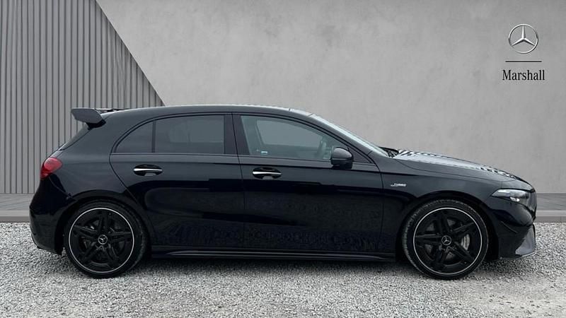 Used Mercedes A35 AMG Premium Plus 306 HP (225 kW) 2025 Cosmos black metallic
