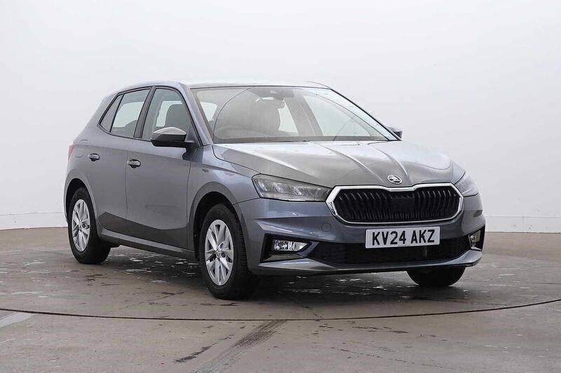 Graphite grey metallic Used 2024 Skoda Fabia Comfort Hatchback | £15,500 (Fair price) - Image 1/4