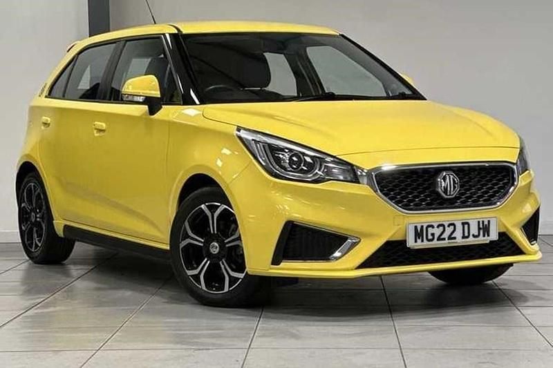 Used MG MG3 Exclusive 106 HP (77 kW) 2022 Yellow Hatchback