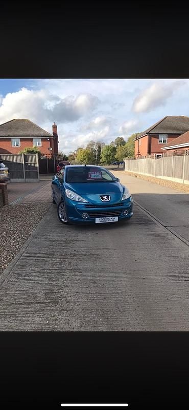 Blue Used 2007 Peugeot 207 GT Cabriolet | £1,695 (A bit pricey) - Image 1/4
