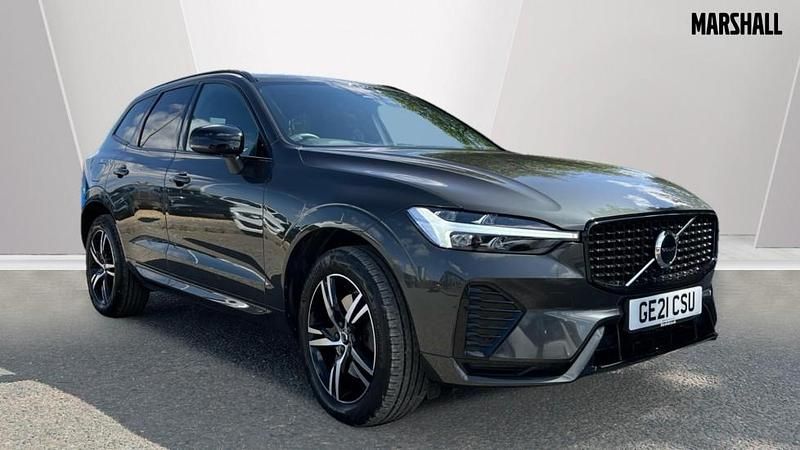 Grey Used 2021 Volvo XC60 R-Design SUV | £32,093 (Expensive) - Image 1/4