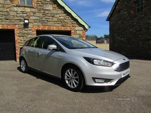 Silver Used 2015 Ford Focus Titanium Hatchback | £6,550 (A bit pricey) - Image 1/4