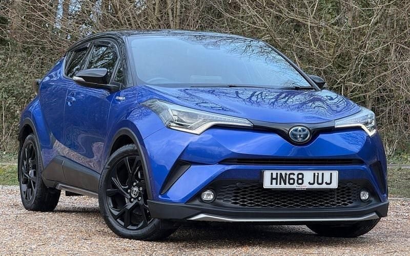 Used Toyota C-HR Sport 122 HP (89 kW) 2019 Nebula blue bitone SUV