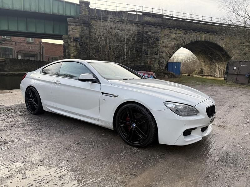 White Used 2014 BMW 640 M Sport Coupe | £8,995 (Fair price) - Image 1/4