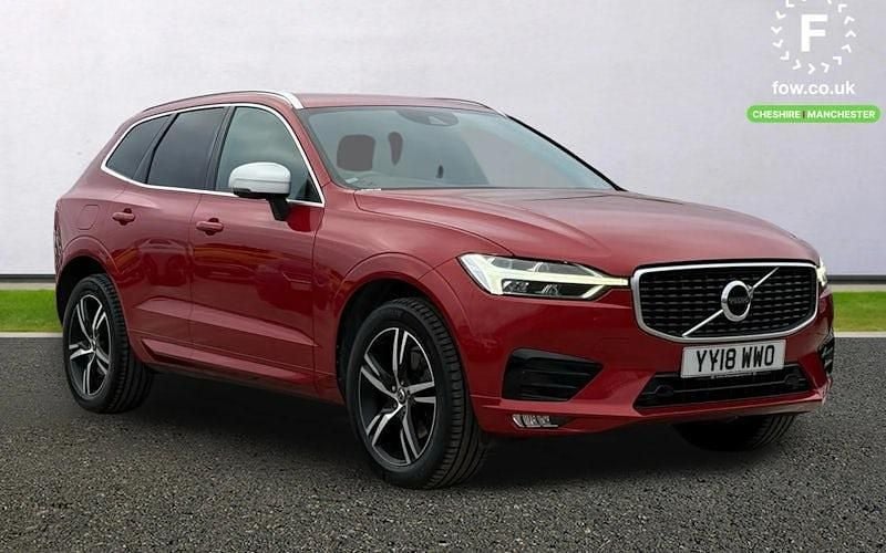 Red Used 2018 Volvo XC60 R-Design SUV | £23,399 (Good price) - Image 1/4
