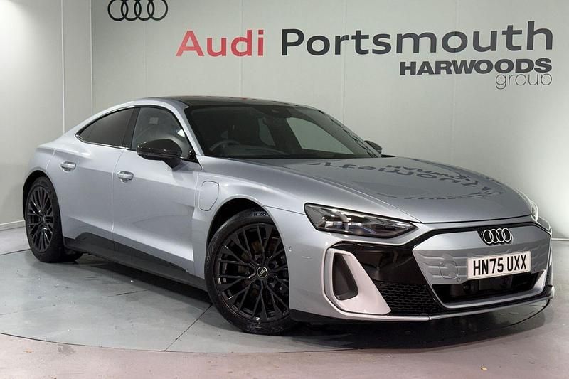 Silver Used 2025 Audi e-tron GT quattro Business Sedan | £99,490 - Image 1/4